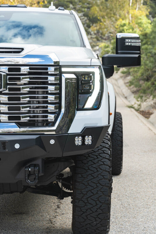 DV8 Offroad 24-26 GMC Sierra 2500/3500 Spec Series Front Bumper w/ Winch Bumpers - Steel DV8 Offroad
