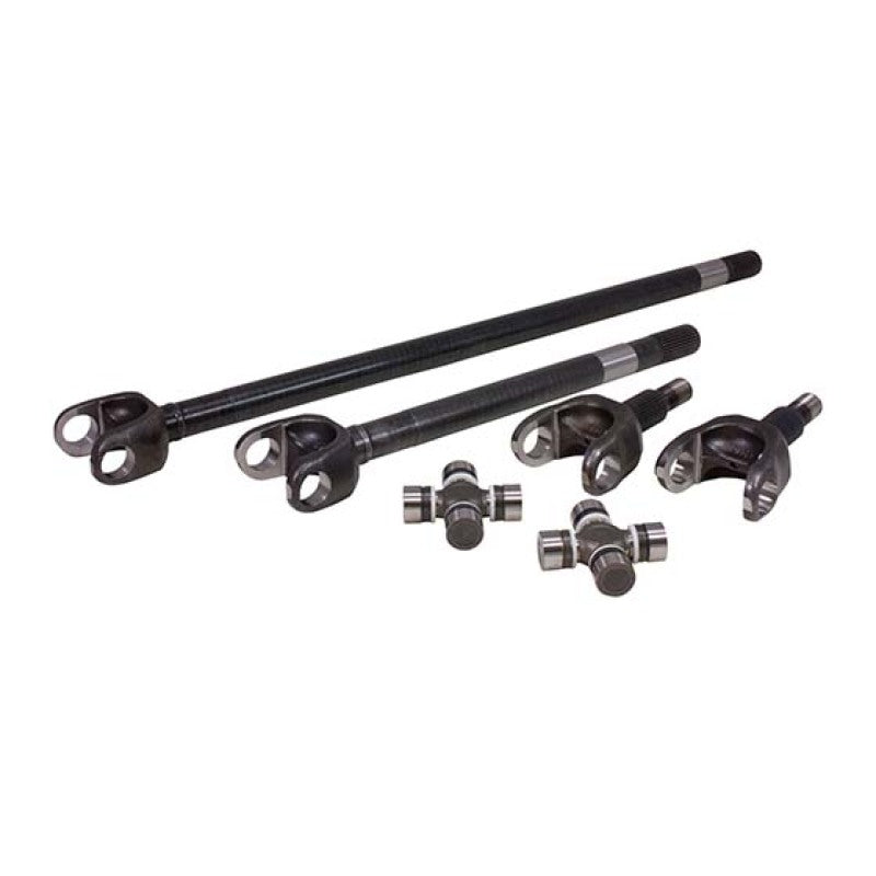 Yukon Gear Front 4340 Chrome-Moly Replacement Axle Kit For 72-81 Dana 30 Jeep CJ w/ 27 Splines Axles Yukon Gear & Axle