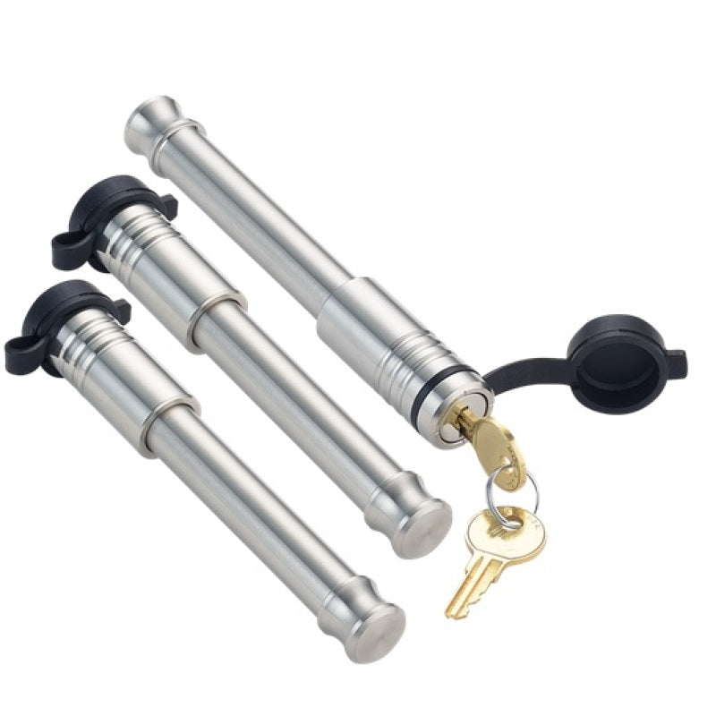 Gen-Y InfiniteRule (2) 5/8in x 3-1/8in Hitch Locks (1) 5/8in x 3-1/8in 2.5in Receiver Lock w/6 Keys Hitch Accessories GEN-Y Hitch