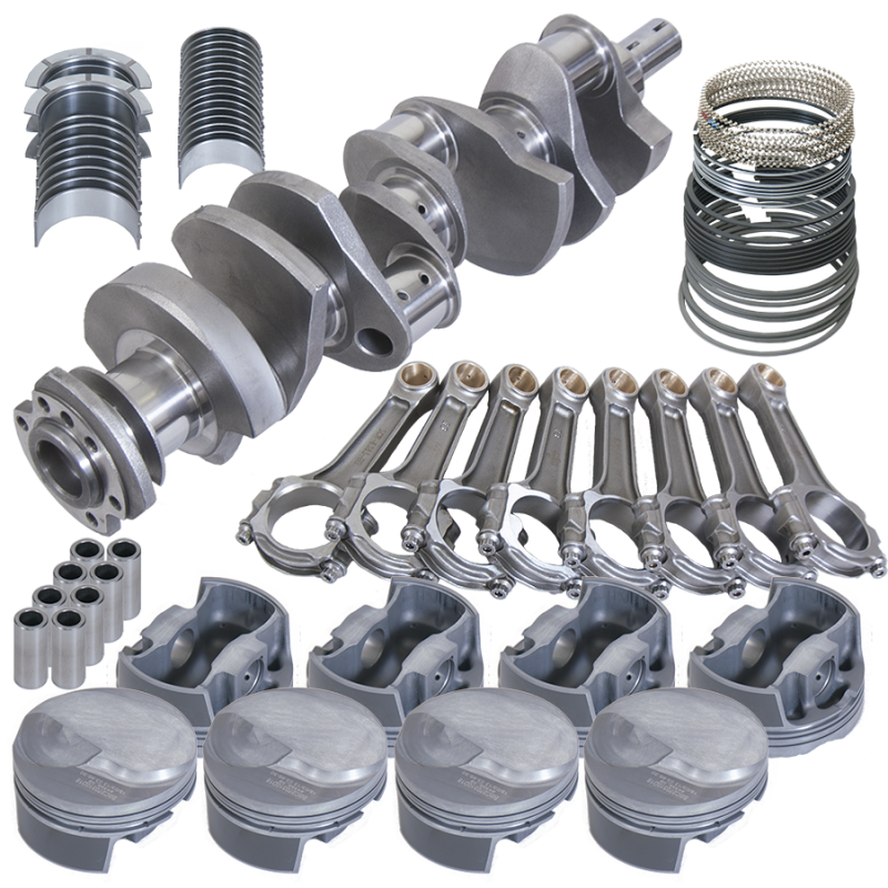 Eagle Chevy 454 4.250in Crank 6.385in I-Beam Rods 18cc Dome 4.320in Pistons Rotating Assembly Rotating Assemblies Eagle