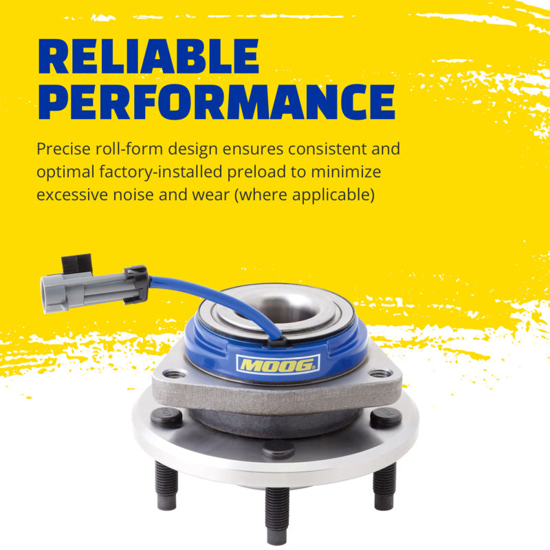 MOOG 13-19 Ford Police Interceptor Sedan Front / Rear Hub Assembly Wheel Hubs Moog