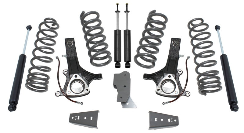 MaxTrac 09-18 RAM 1500 2WD 4.7L V8 7in/4.5in MaxPro Spindle Lift Kit w/MaxTrac Shocks Steering Knuckles & Spindles Maxtrac