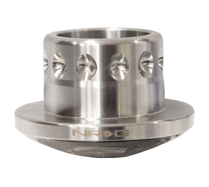 NRG Short Spline Adapter - SS Welded Hub Adapter With 3/4in. Clearance Steering Wheel Hubs NRG