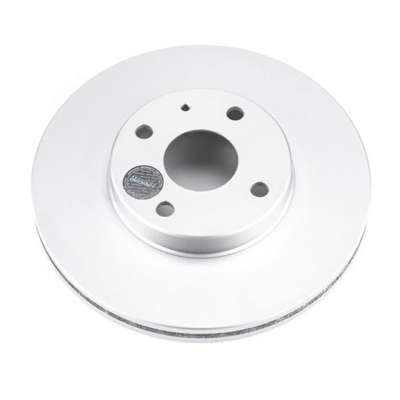 Power Stop 91-03 Ford Escort Front Evolution Geomet Coated Rotor Brake Rotors - OE - Cryo PowerStop