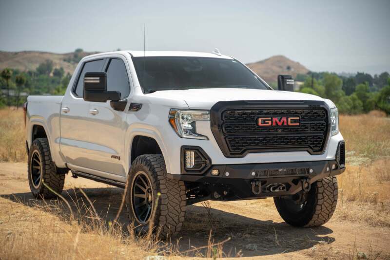 DV8 19-21 GMC Sierra 1500 Spec Series Front Bumper Bumpers - Steel DV8 Offroad
