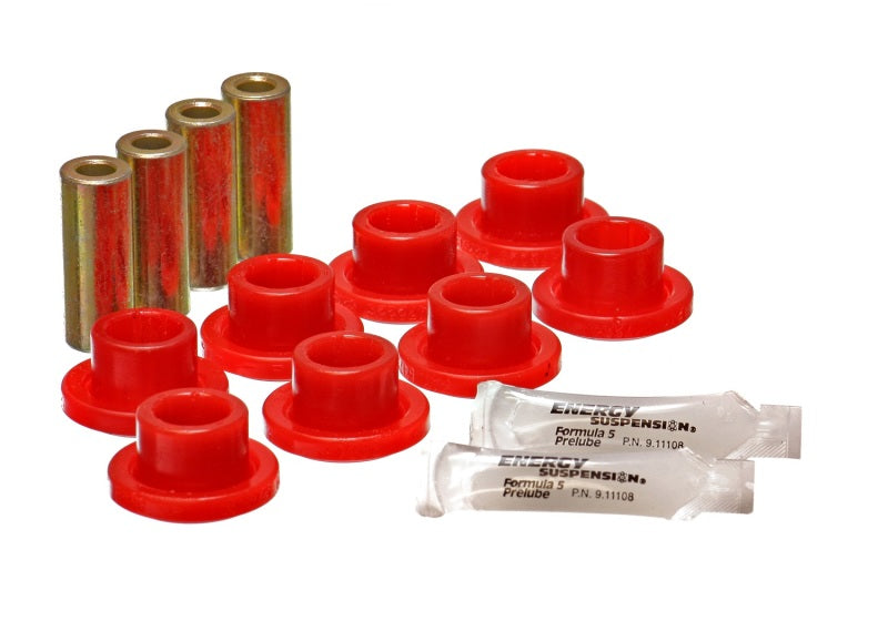 Energy Suspension 88 Honda Civic/CRX Red Rear Control Arm Bushing Set (Lower Only) Bushing Kits Energy Suspension