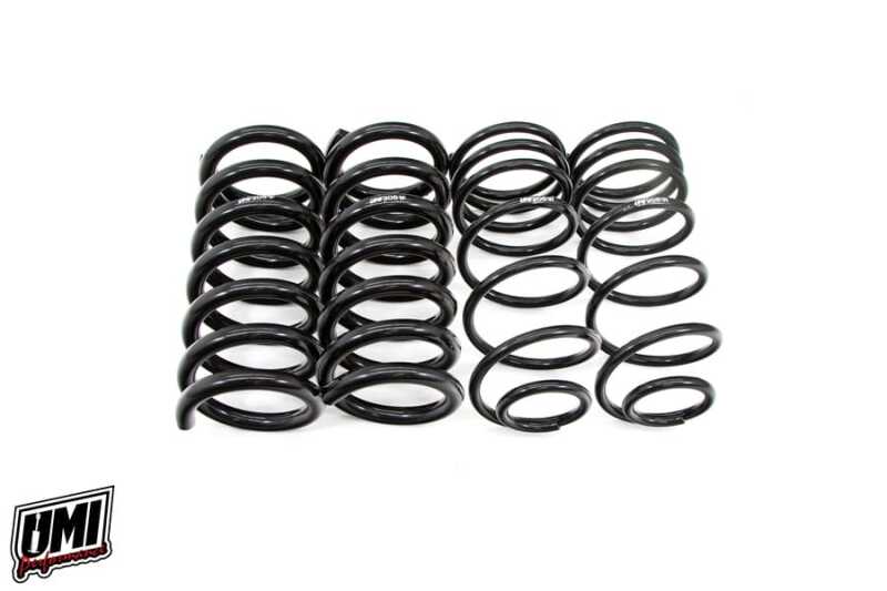 UMI Performance 82-92 GM F-Body Lowering Spring Kit 1in-1.5in lowering Lowering Springs UMI Performance