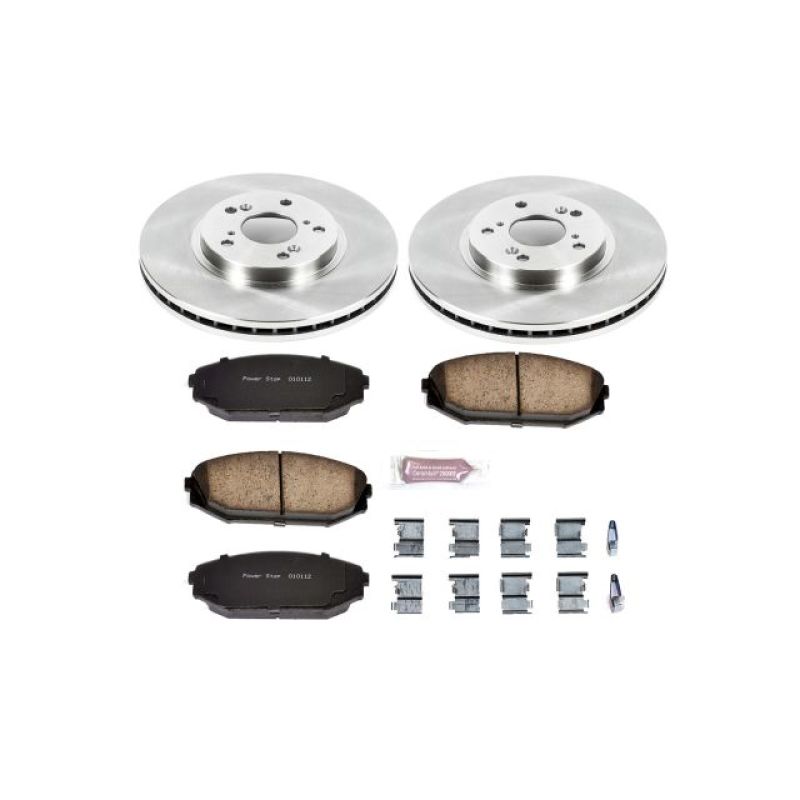 Power Stop 01-02 Acura MDX Front Autospecialty Brake Kit Brake Kits - OE PowerStop