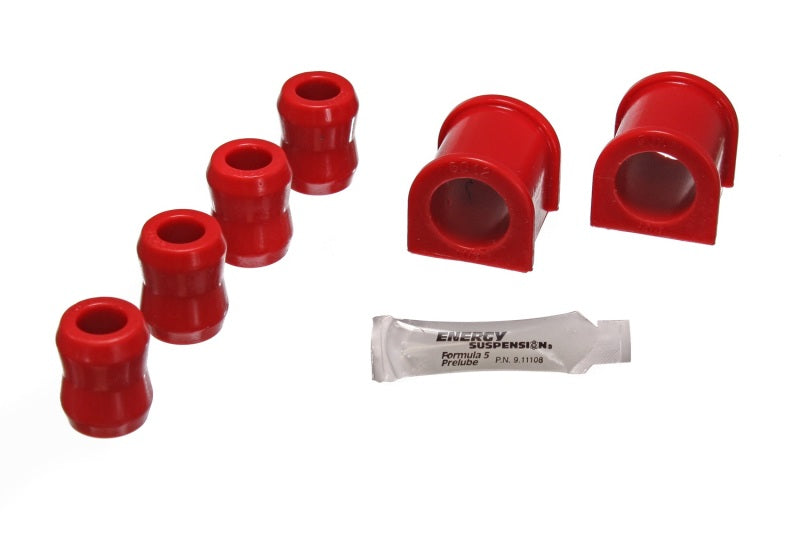 Energy Suspension 87-96 Jeep Wrangler YJ Red Frt 1-1/8in Sway Bar Bushing Set w/End Link Bushings Bushing Kits Energy Suspension