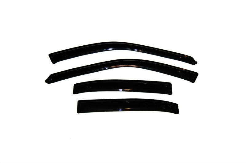 AVS 95-99 Nissan Maxima Ventvisor Outside Mount Window Deflectors 4pc - Smoke Wind Deflectors AVS