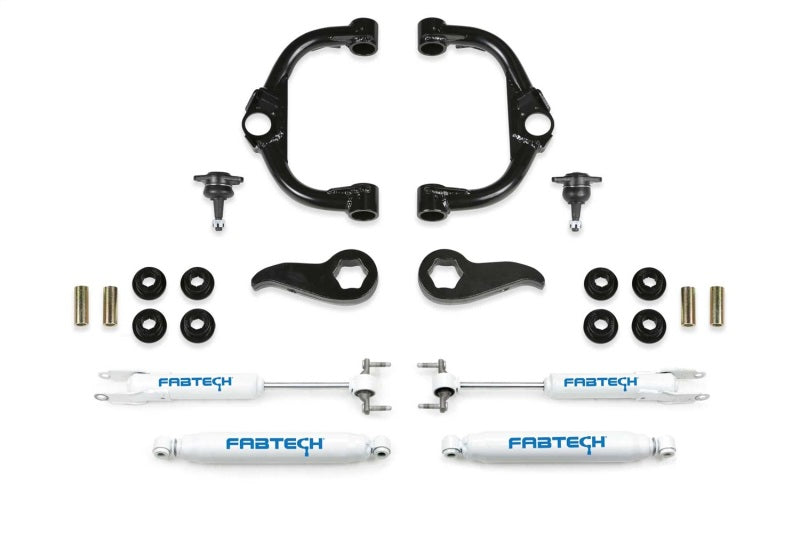 Fabtech 20-21 GM K2500HD 3.5in Bj UCA Kit w/Perf Shks Lift Kits Fabtech