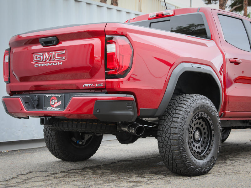 aFe 23-25 GM Colorado/Canyon L4-2.7L (t) Apollo GT Series 3in 409 SS Cat-Back Exhaust w/ Blk Tip Catback aFe