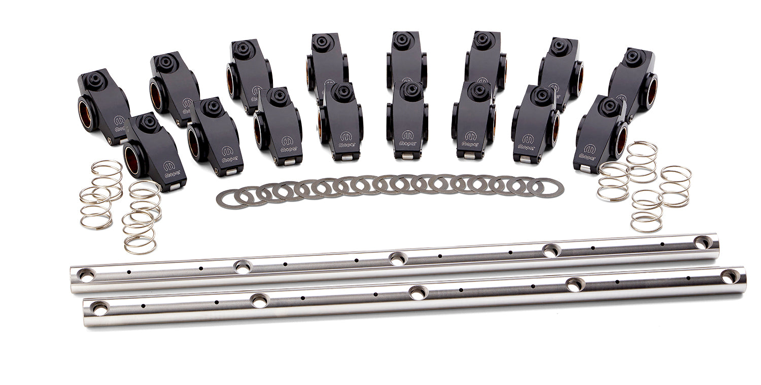 Mopar B/RB Roller Rocker 1.7 Ratio Aluminum Engine Rocker Arm and Shaft Assembly Proform