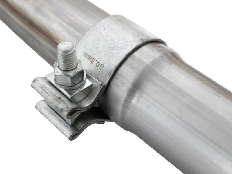 aFe Power Twisted Steel Y-Pipe Stainless Steel 2.5in 12-14 Jeep Wrangler V6 3.6L Headers & Manifolds aFe