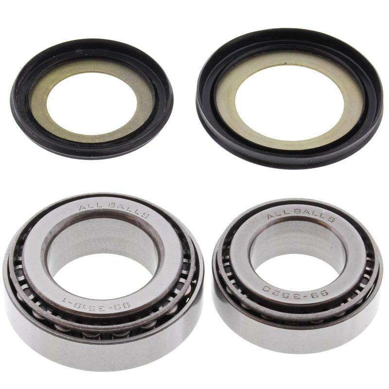 All Balls Racing 04-06 Honda CBF250 (Euro) Steering Bearing Kit Steering Knuckles & Spindles All Balls Racing