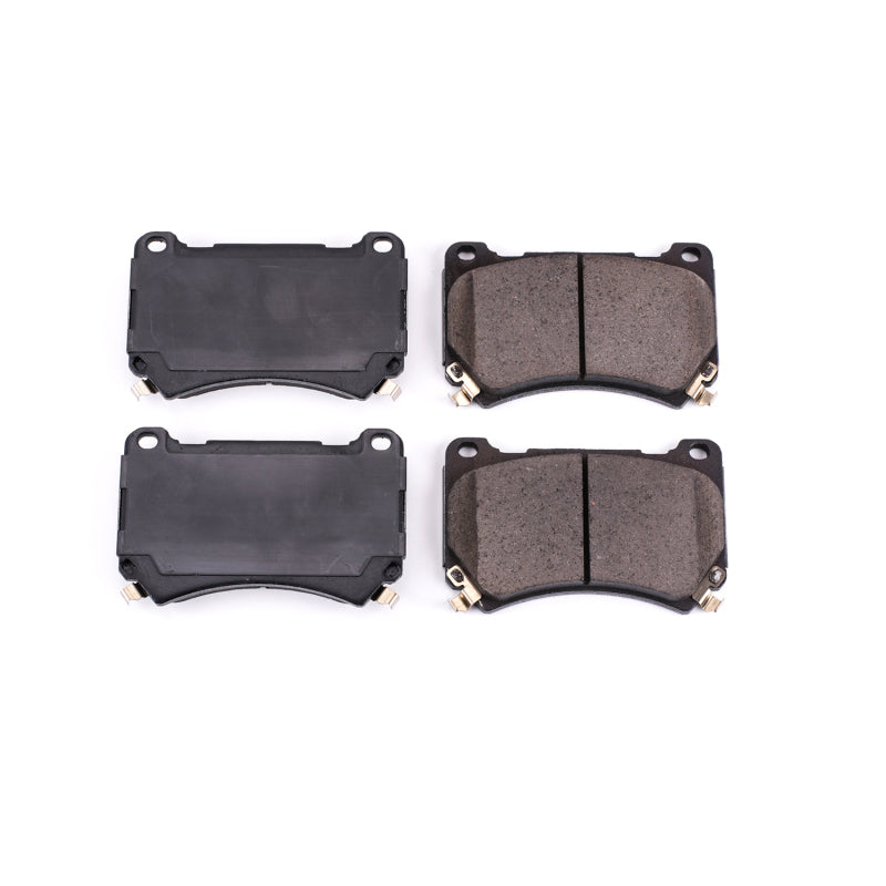 Power Stop 2011 Hyundai Equus Front Z16 Evolution Ceramic Brake Pads Brake Pads - OE PowerStop