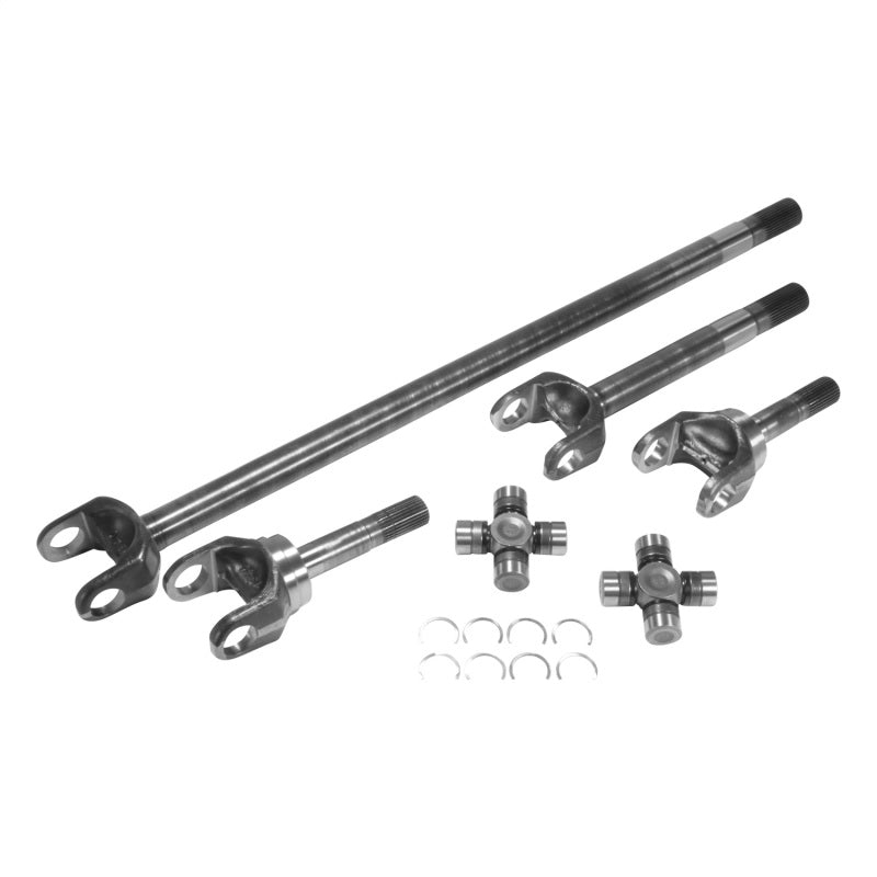 Yukon Gear Chromoly Front Axle Kit for Dana 60 (Inner/Outer Both Sides + 1480 U-Joints) Axles Yukon Gear & Axle