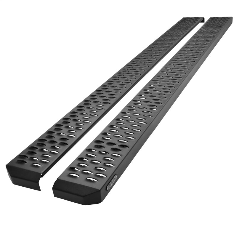 Westin Grate Steps Running Boards 79 in - Textured Black Running Boards Westin