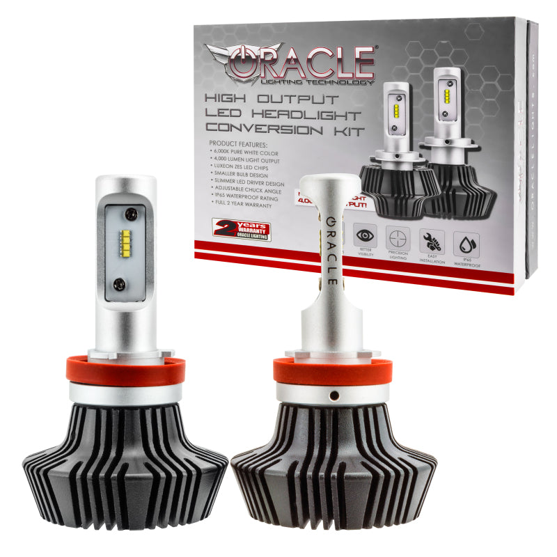 Oracle H11 4000 Lumen LED Headlight Bulbs (Pair) - 6000K Bulbs ORACLE Lighting