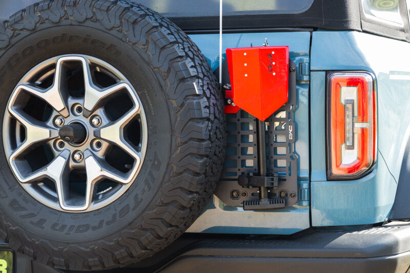 DV8 Offroad 2021-2025 Ford Bronco Tailgate Reinforcement Molle Panel Exterior Trim DV8 Offroad
