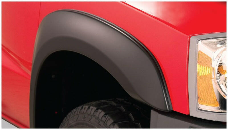 Bushwacker 97-04 Dodge Dakota Fleetside Extend-A-Fender Style Flares 4pc - Black Fender Flares Bushwacker