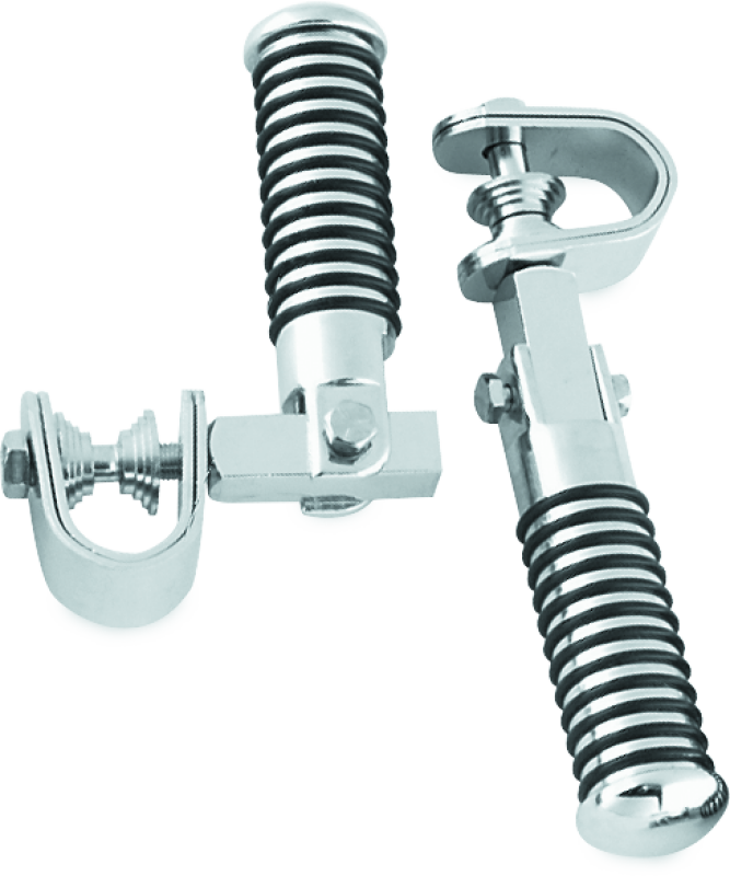 Bikers Choice Clamp On O Ring Peg Kit For 1 To 1 1/8 Inch Tube Universal Custom Footpegs Bikers Choice