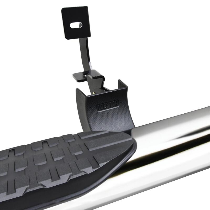 Westin 2020 Chevy Silverado 2500 Crew Cab (6.5ft Bed) PRO TRAXX Nerf Step Bars - Stainless Steel Nerf Bars Westin
