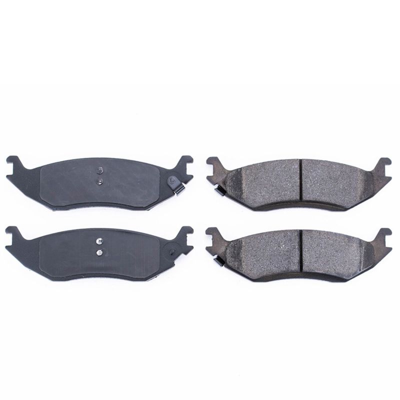 Power Stop 2018 Jeep Wrangler JK Rear Z16 Evolution Ceramic Brake Pads Brake Pads - OE PowerStop