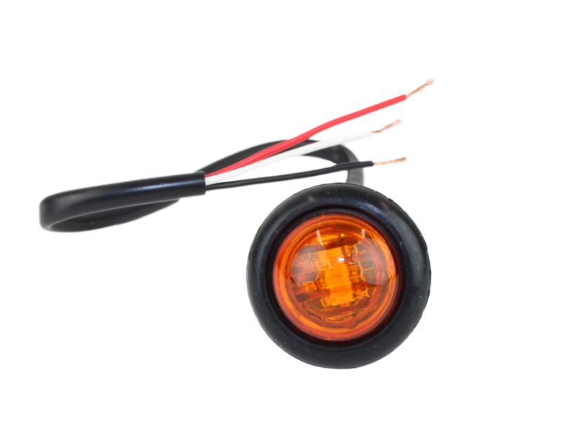 Fishbone Offroad Amber LEDs 3/4In Pair Light Accessories and Wiring Fishbone Offroad