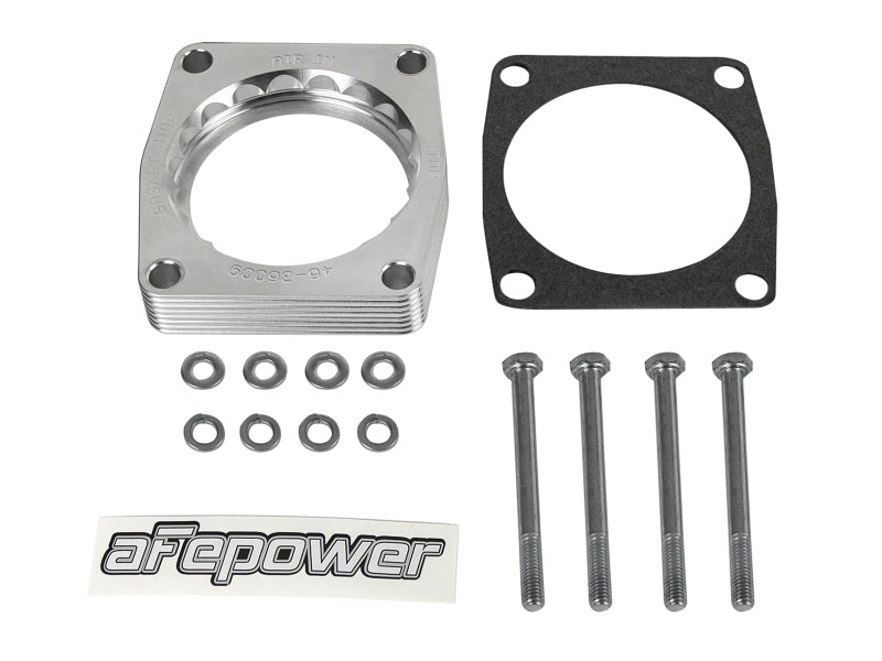 aFe Silver Bullet Throttle Body Spacer TBS 17-19 Nissan Patrol (Y61) I6-4.8L Throttle Body Spacers aFe