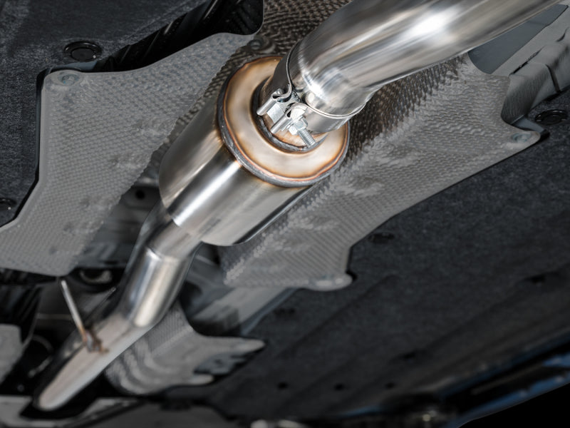 AWE Tuning 2023 Honda Civic Type R FL5 Track Edition Exhaust w/ Triple Chrome Silver Tips Catback AWE Tuning