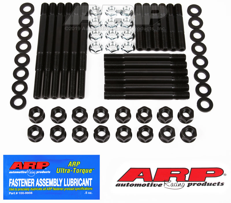 ARP SB Chevy 4-bolt w/windage tray 3.50 - 4.00 stroke main stud kit Main Stud & Bolt Kits ARP