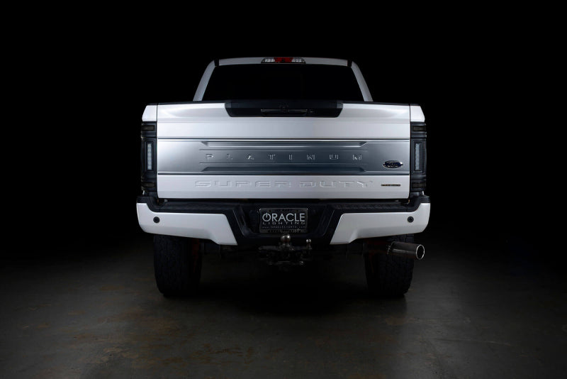 Oracle Lighting 17-22 Ford F-250/350 (Black Series) Flush Mount LED Tail Lights Tail Lights ORACLE Lighting