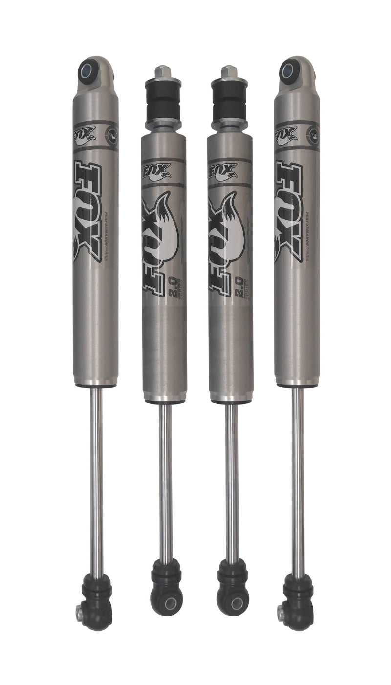 MaxTrac 07-18 Jeep Wrangler JK 2WD/4WD 3in Front & Rear FOX 2.0 Performance Shock Absorbers Shocks and Struts Maxtrac