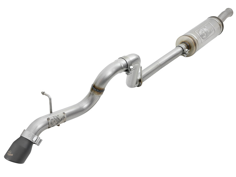 aFe MACH Force-Xp 2.5in 409SS Catback High-Tuck Exhaust 18-21 Jeep (JL) 3.6L 4-Door - Black Tip Catback aFe