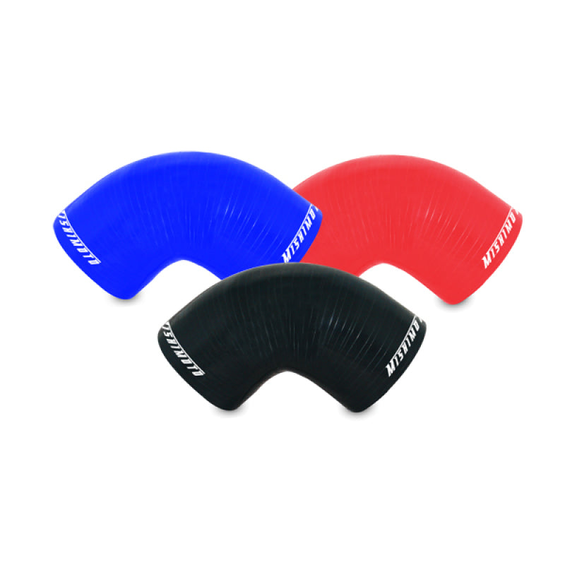 Mishimoto 3in Black 90 Degree Coupler Silicone Couplers & Hoses Mishimoto
