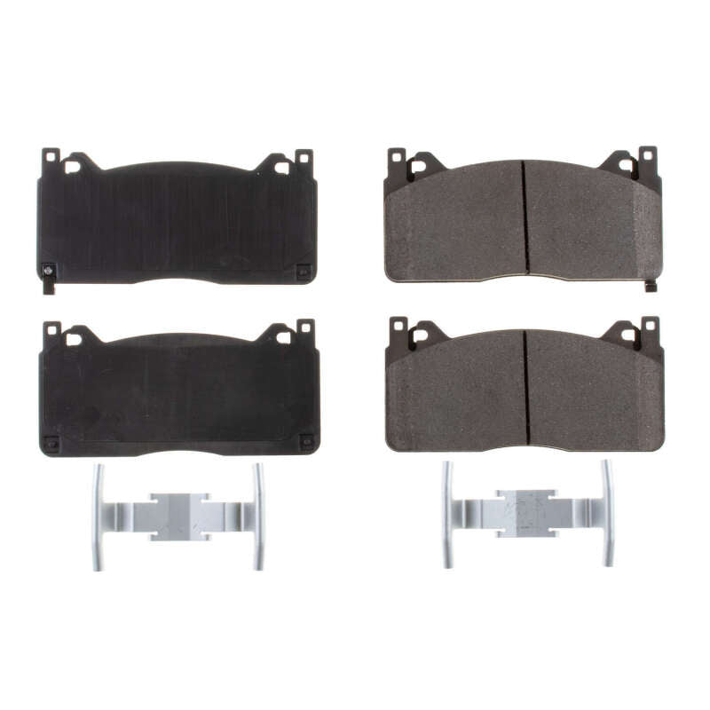 Power Stop 16-19 Ford Mustang Front Z17 Evolution Ceramic Brake Pads w/Hardware Brake Pads - OE PowerStop