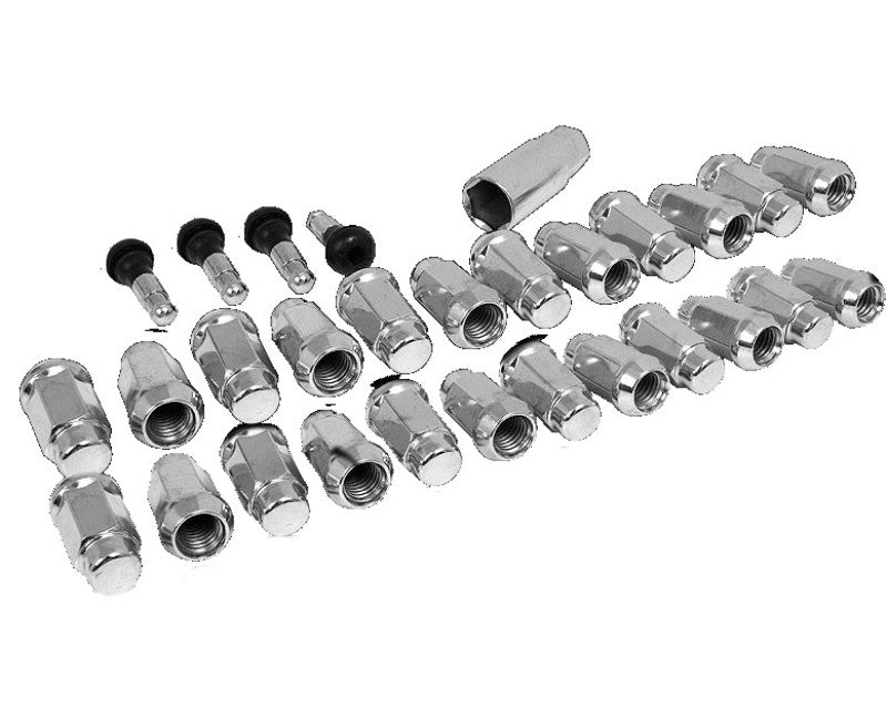 Race Star 14mmx1.50 Closed End Acorn Deluxe Lug Kit (3/4 Hex) - 24 PK Lug Nuts Race Star