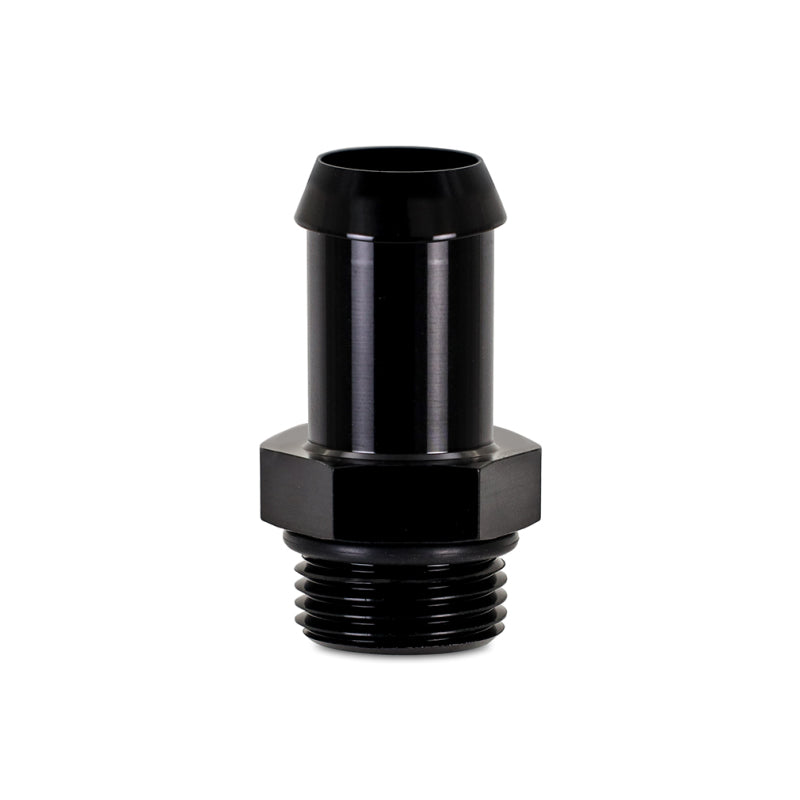Mishimoto -10 ORB to 3/4in Hose Barb Aluminum Fitting - Black Fittings Mishimoto