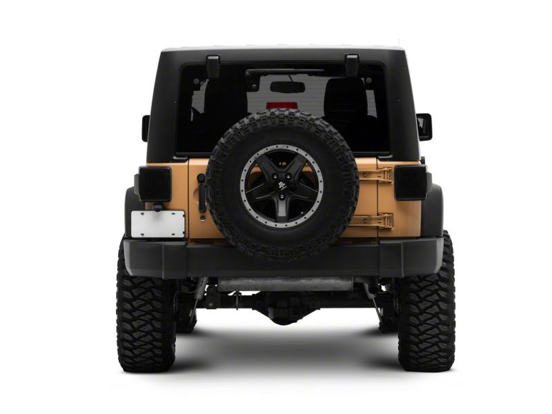 Raxiom 07-18 Jeep Wrangler JK Axial Series Carver LED Tail Lights- Blk Housing (Smoked Lens) Tail Lights Raxiom