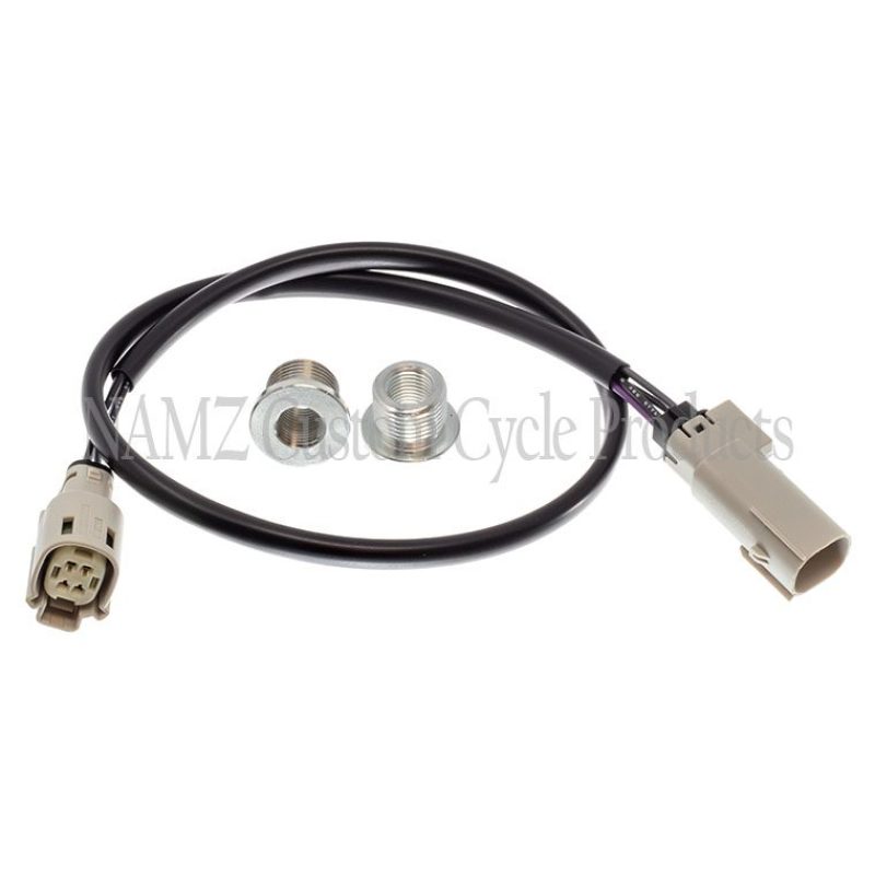 NAMZ Front O2 Sensor Extension Incl. Bung Reducers (For Fitment of 2009 FL Pipes on 2010 FL) Wiring Harnesses NAMZ