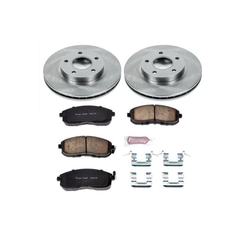 Power Stop 00-01 Infiniti I30 Front Autospecialty Brake Kit Brake Kits - OE PowerStop