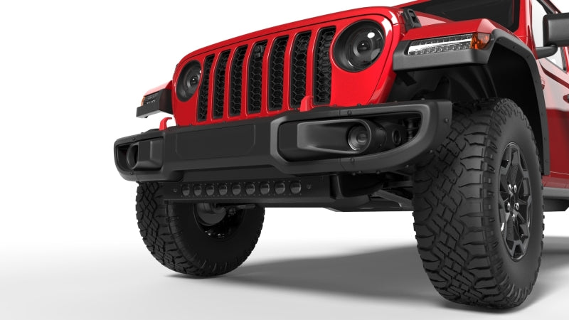 ORACLE Lighting 2019+ Jeep Wrangler JL Skid Plate w/ Integrated LED Emitters - Clear Skid Plates ORACLE Lighting