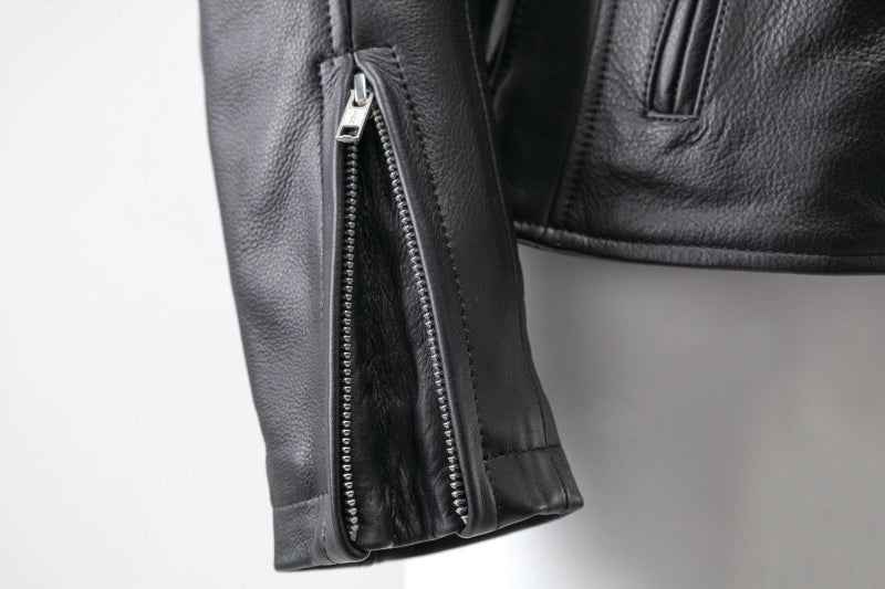 Kuryakyn Leather By River Road Ironclad Classic Leather Jacket Black Womens - Small Jackets - Leather Kuryakyn