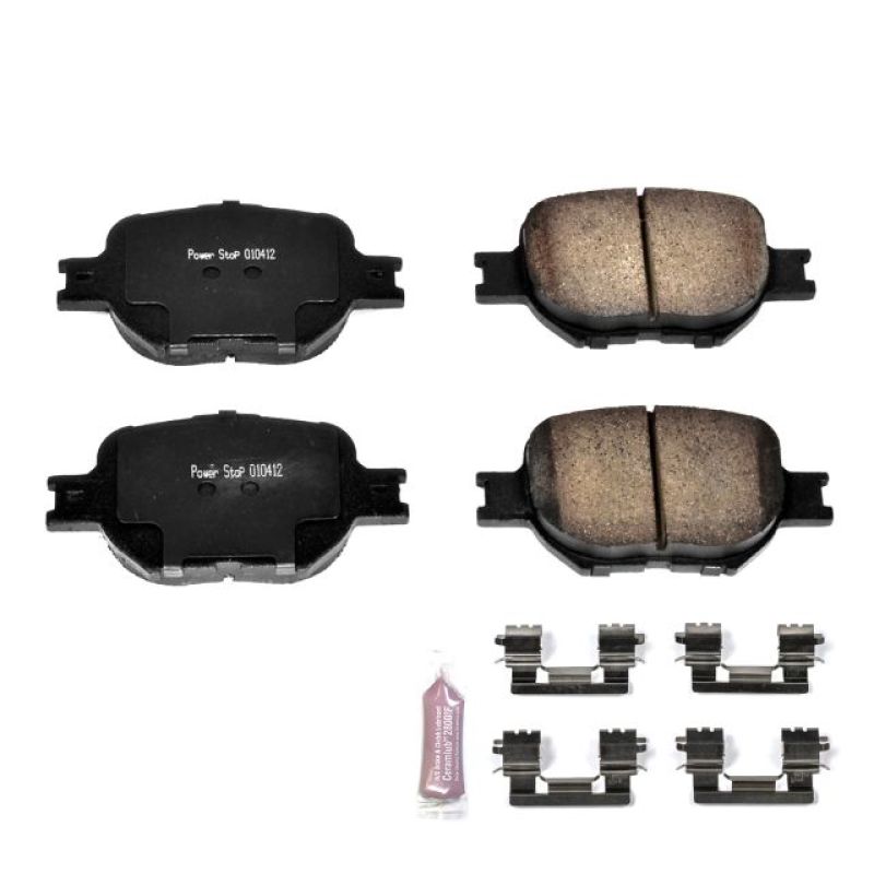 Power Stop 05-10 Scion tC Front Z23 Evolution Sport Brake Pads w/Hardware Brake Pads - Performance PowerStop