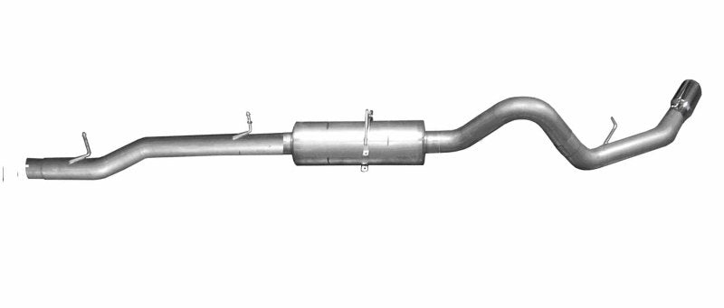 Gibson 03-07 Ford F-250 Super Duty Lariat 6.0L 4in Cat-Back Single Exhaust - Stainless Catback Gibson