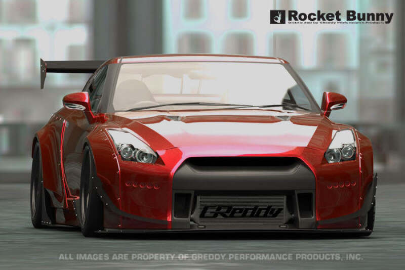 GReddy 09+ Nissan GT-R R35 Rocket Bunny GT-Wing (Hardware) Spoilers GReddy