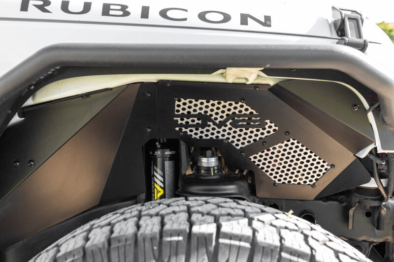DV8 Offroad 2007-2018 Jeep Wrangler JK Front Inner Fenders Wheel Well Liners DV8 Offroad