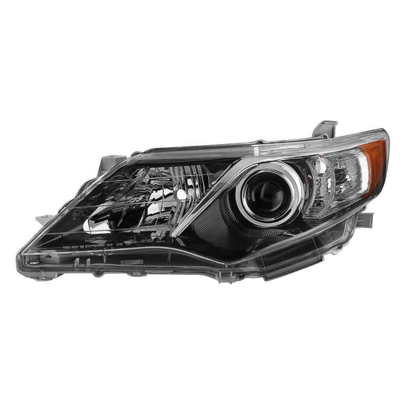 xTune Toyota Camry SE Models 2012-2014 Driver Side Headlight -OEM Black Left HD-JH-TCAM12-OE-BK-L Headlights SPYDER