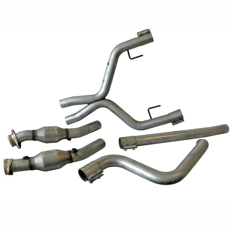 BBK 05-09 Mustang 4.0 V6 True Dual Cat Back Exhaust Conversion Kit With X pipe Catback BBK